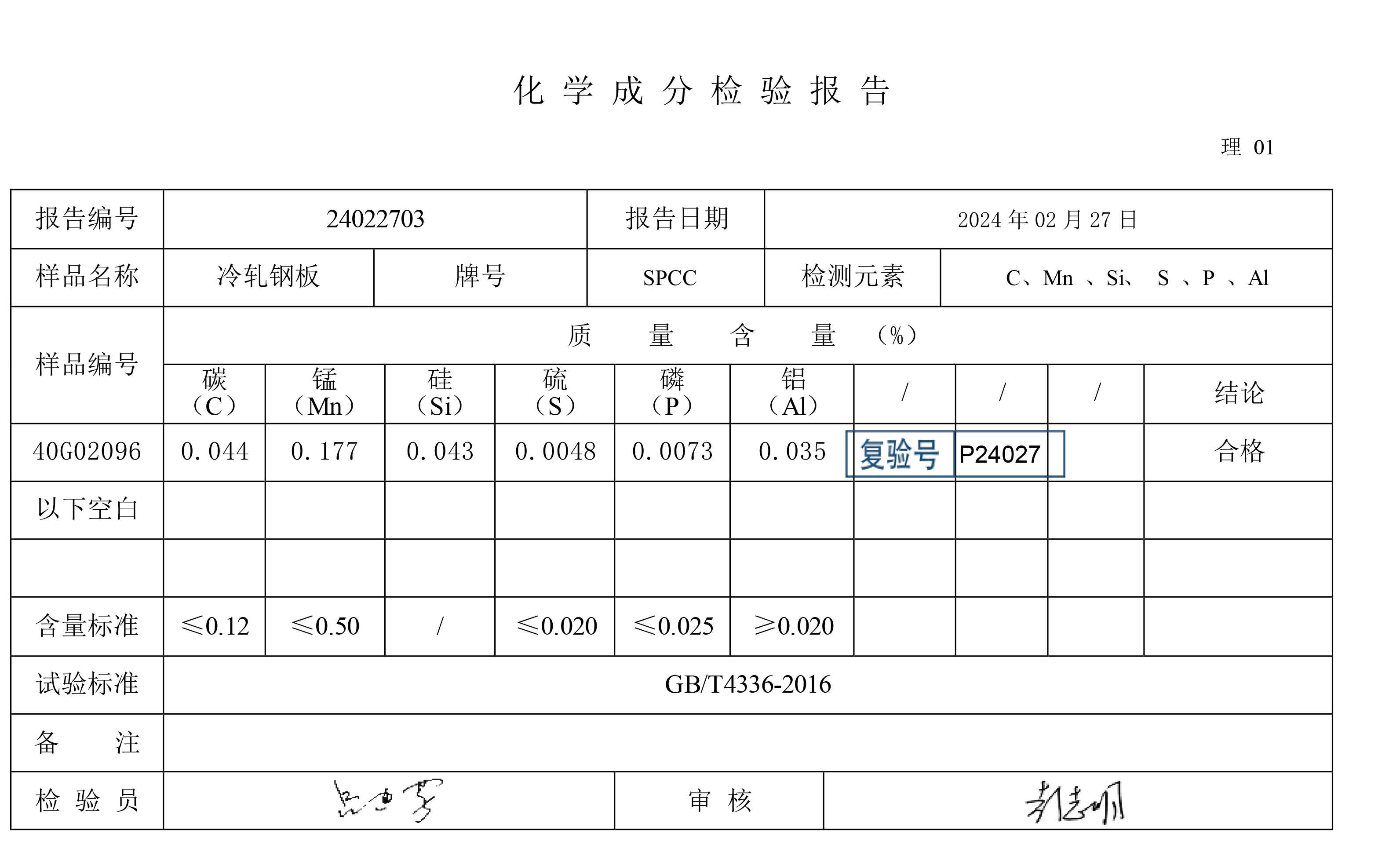 冷軋鋼板